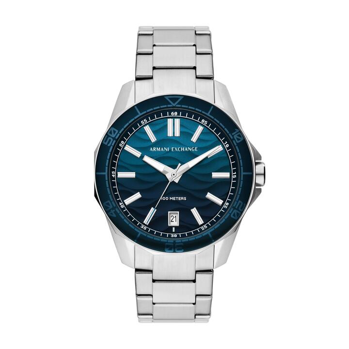 Image of Watches. Productname: Armani Exchange Three-Hand Date Stainless Steel Watch AX1950 in Watch colour by brand - Armani Exchange