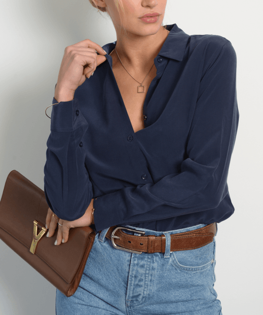 Image of Shirts. Product name - Deep Sea in Sea colour by brand - The Fable