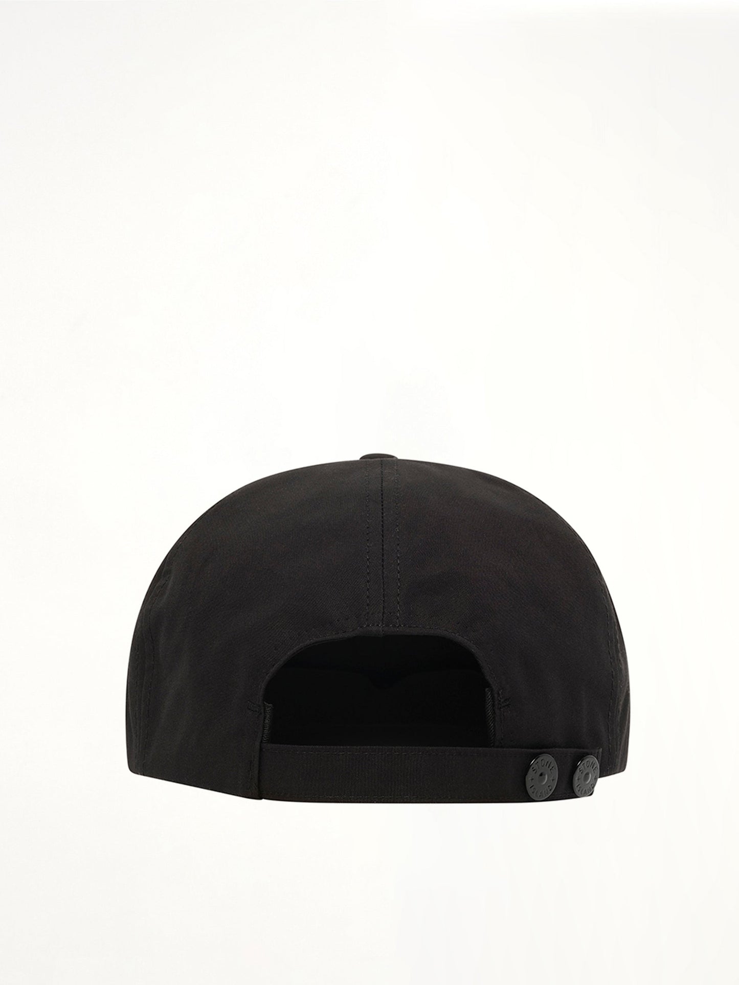 STONE ISLAND 910001 Weatherproof Baseball Cap (Black)