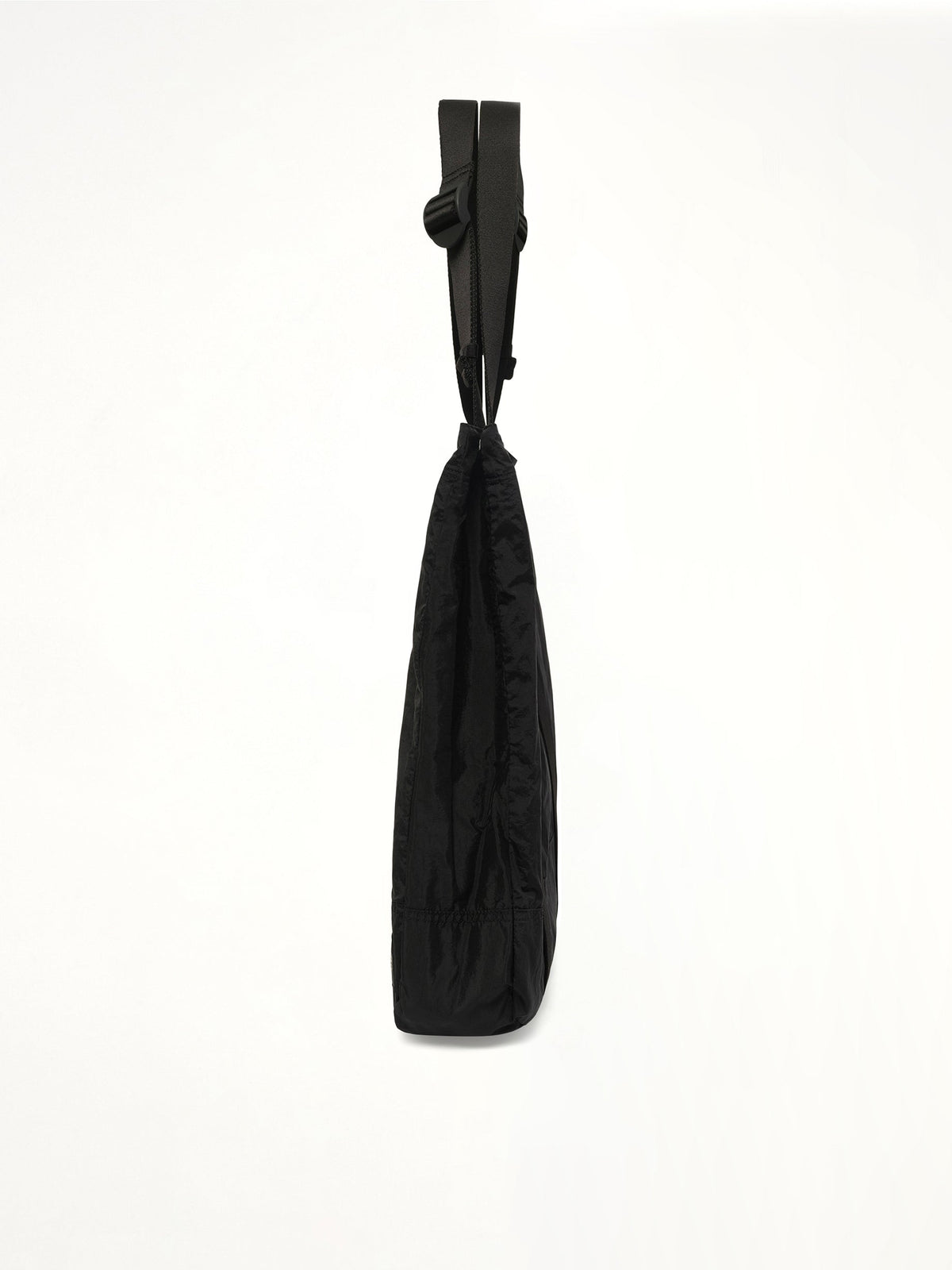 STONE ISLAND 920001 Coated Nylon Tote Bag (Black)