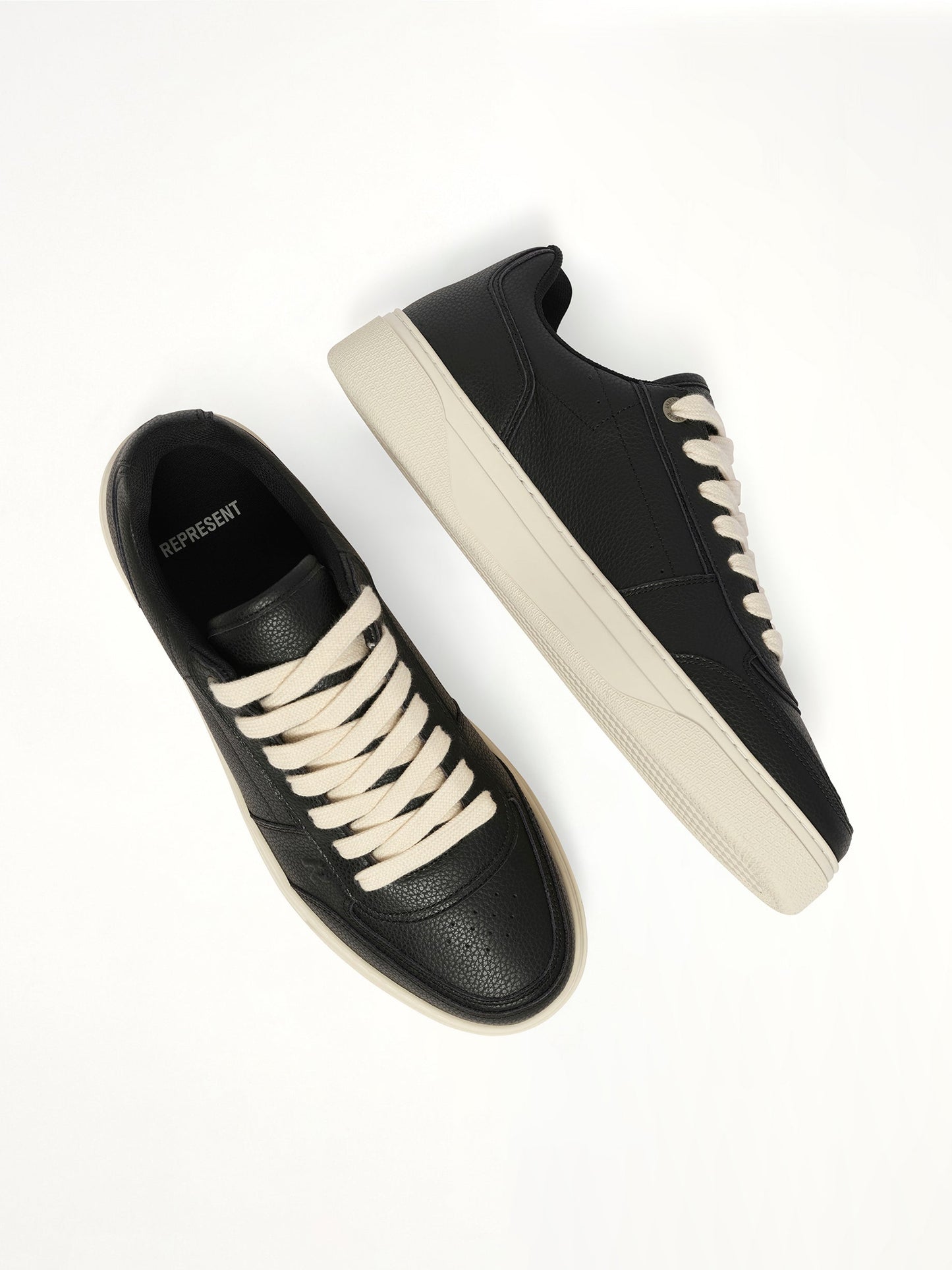 REPRESENT Initial Sneaker (Black)