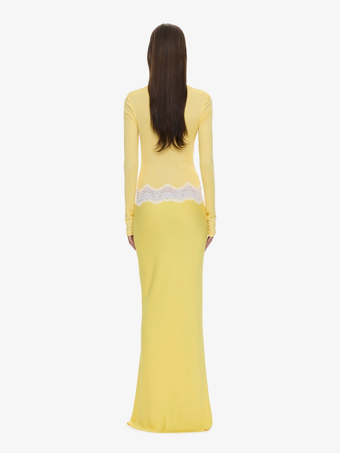CHRISTOPHER ESBER Open Twist Verner Lace Dress (White)
