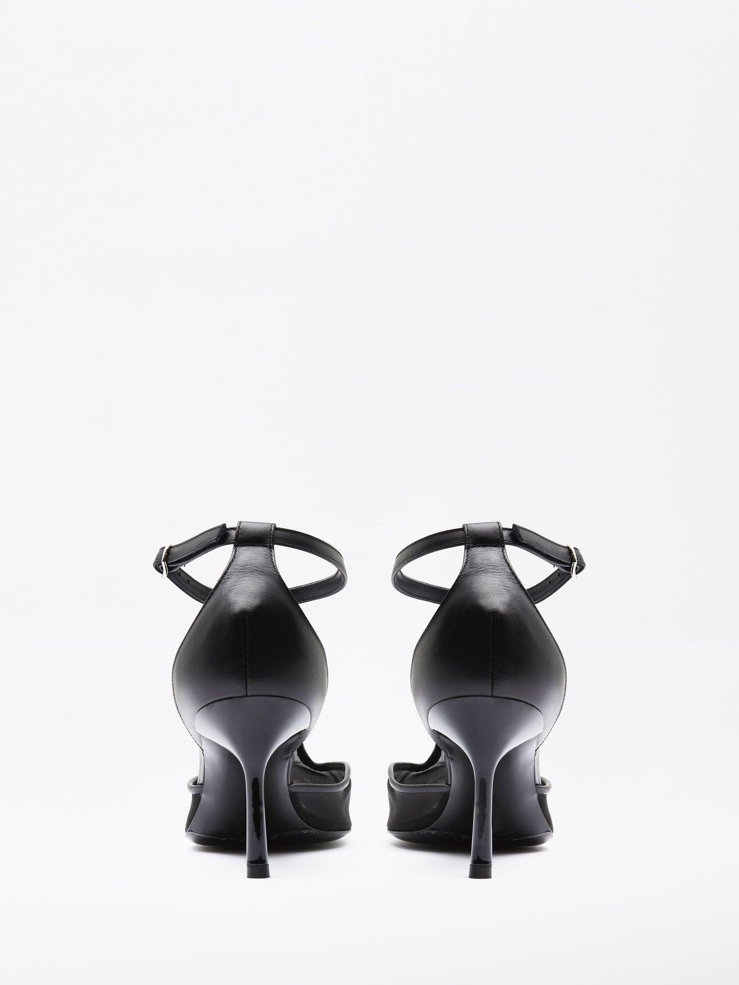Christopher Esber T-Bar Vapour Heel (Black)