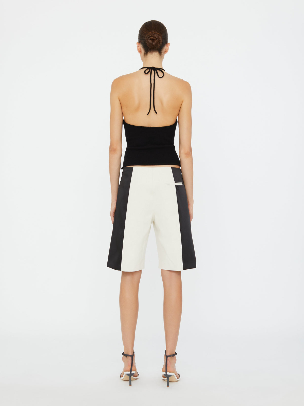 Christopher Esber Cashmere Rae Halter Tank (Black)