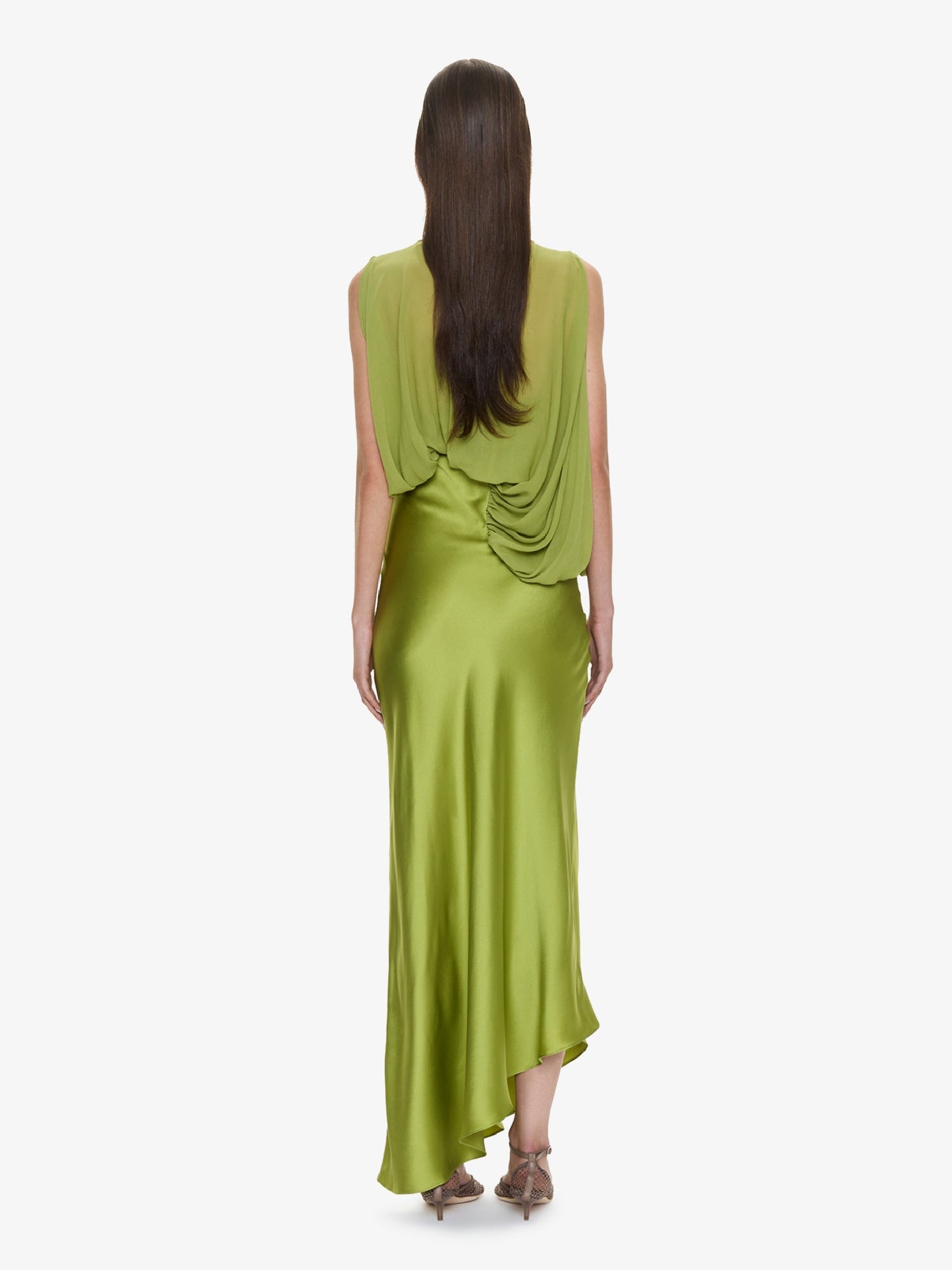 CHRISTOPHER ESBER Cumulus Midi Dress (Green)