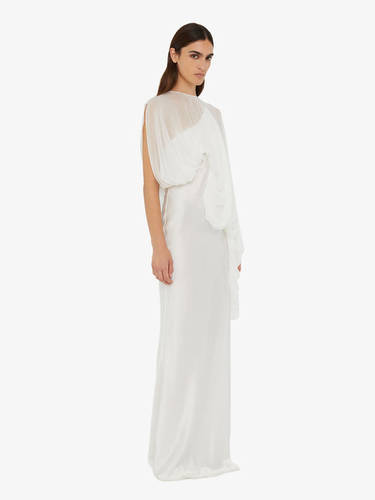 Christopher Esber Cumulus Draped Sleeve (Dress)