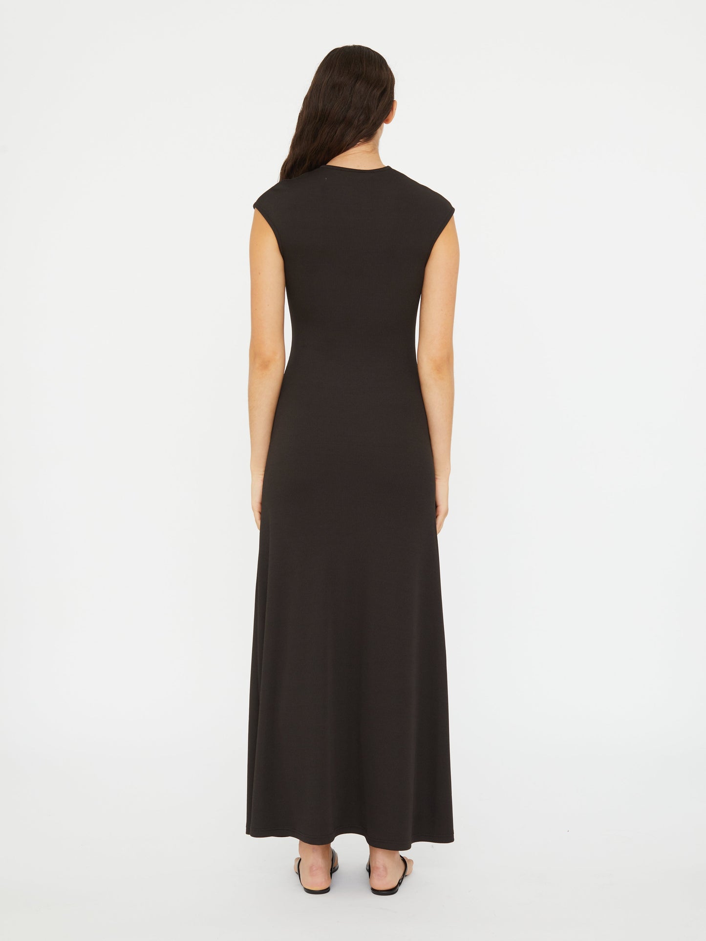 CHRISTOPHER ESBER Mineral Stone Hollow Tee Dress (Carbon)