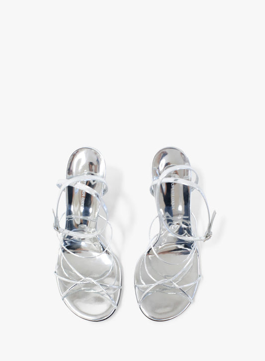 CHRISTOPHER ESBER Blaze Metallic Heel (Mirror)
