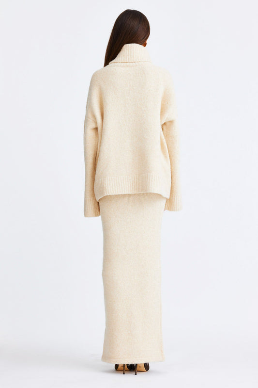 SNDYS WINNIE MAXI SKIRT (Cream)