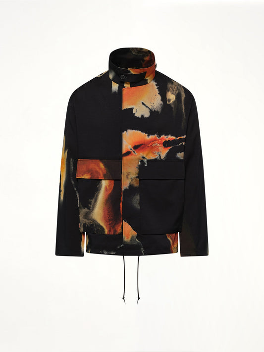 Y-3 AOP Sport Uniform Coach Jacket (Black)