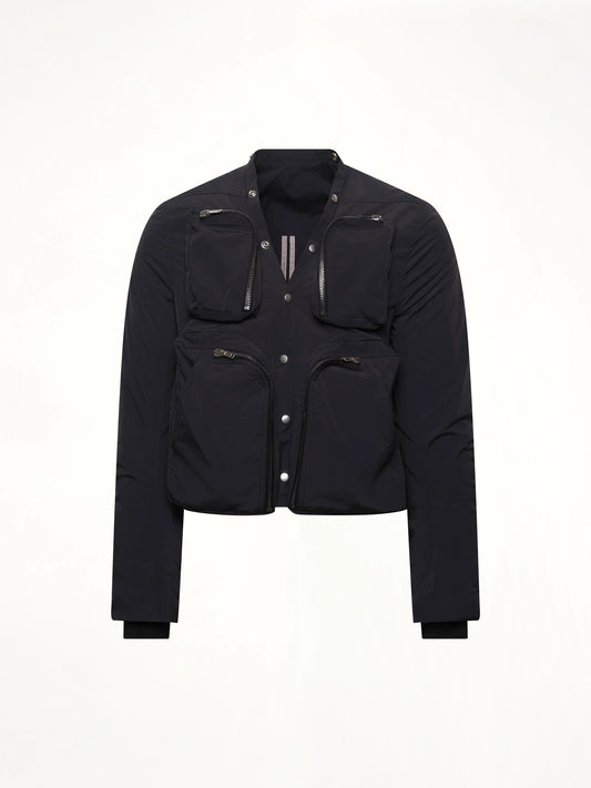 RICK OWENS Cargo Jacket (Black)