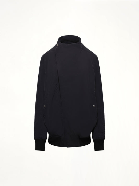 RICK OWENS Hollywood Flight Jacket (Black)