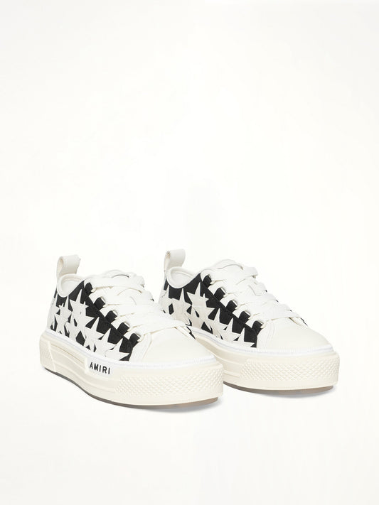 AMIRI Stars Court Low Sneaker (Black)