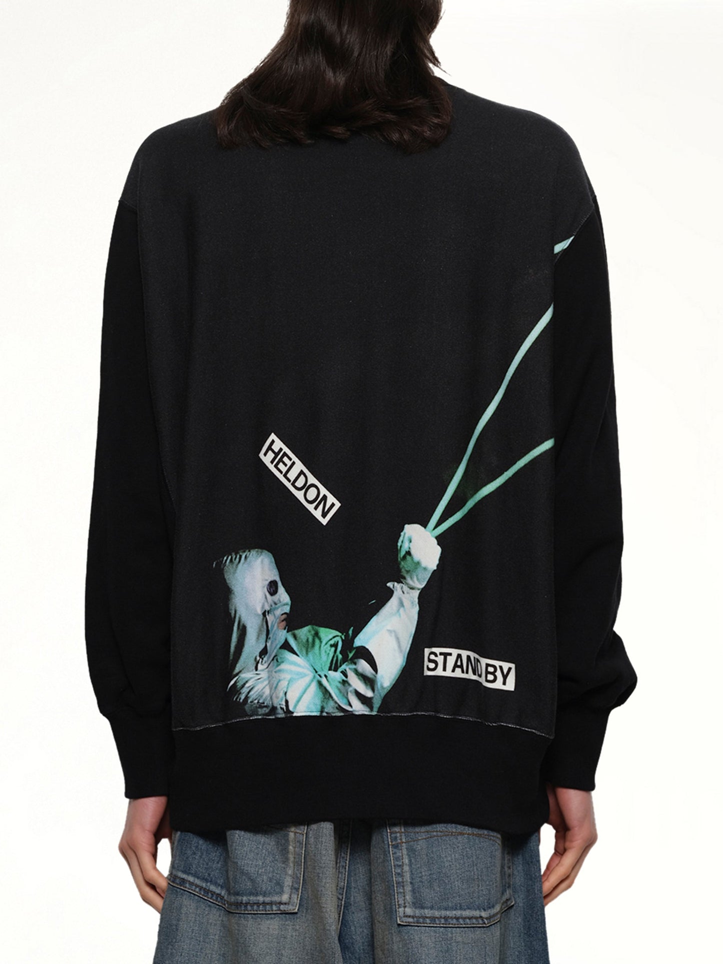 UNDERCOVER Heldon Stand By L/S T-Shirt (Black)