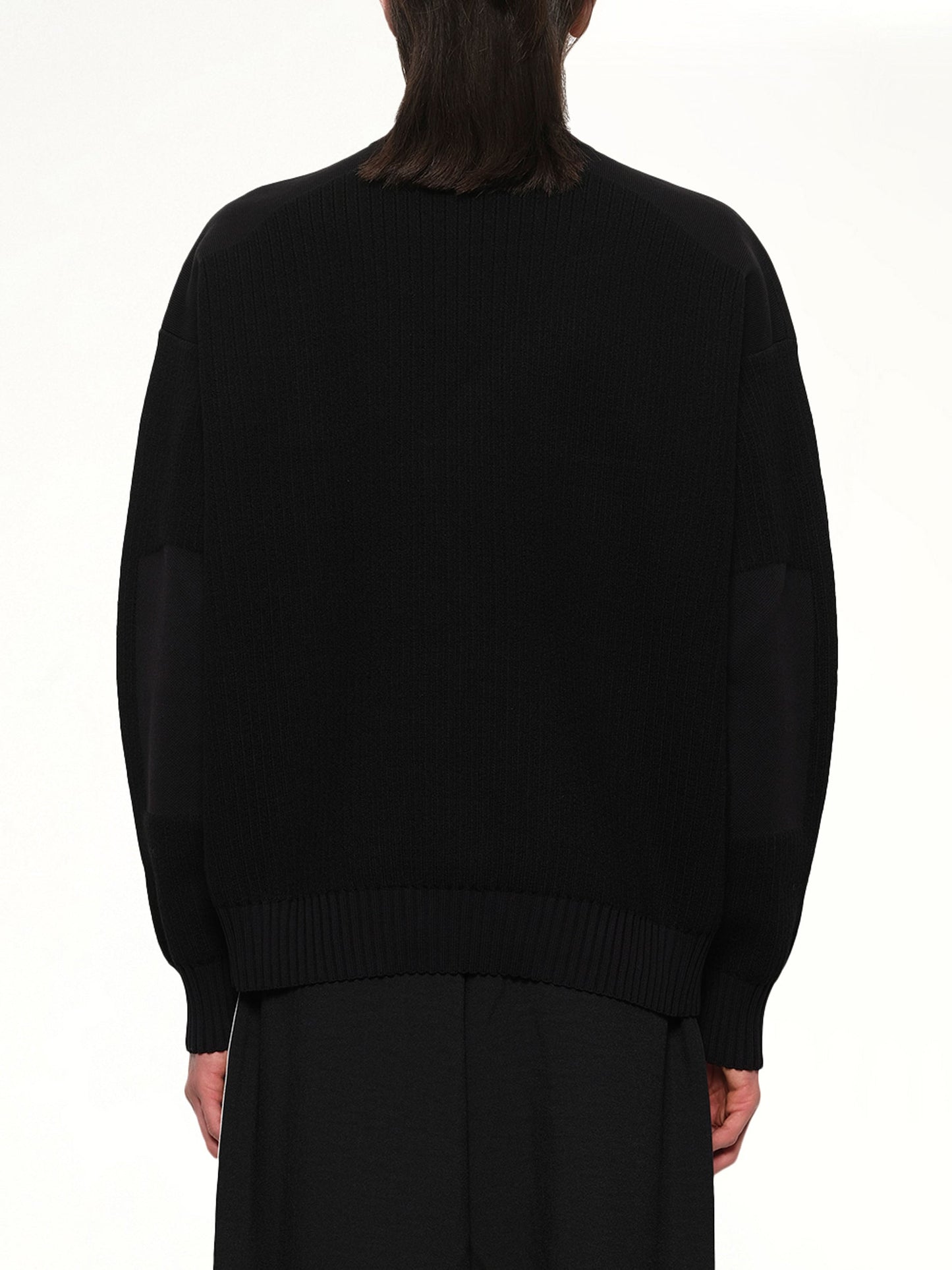 Y-3 Ut Knit Crew Sweater (Black)