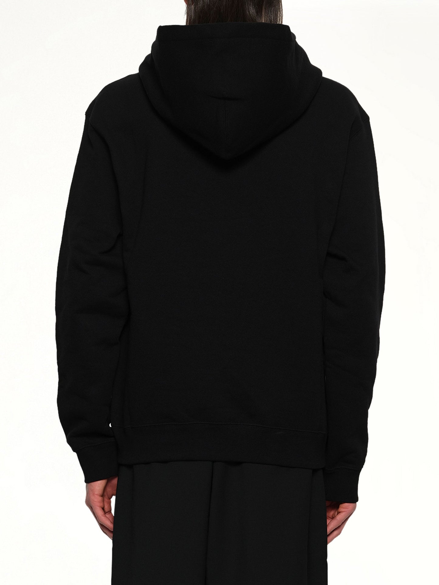 JIL SANDER Plus Compact Terry Hoodie (Black)