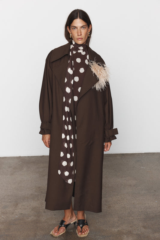 Blanca Studio Anne Trench (Brown)