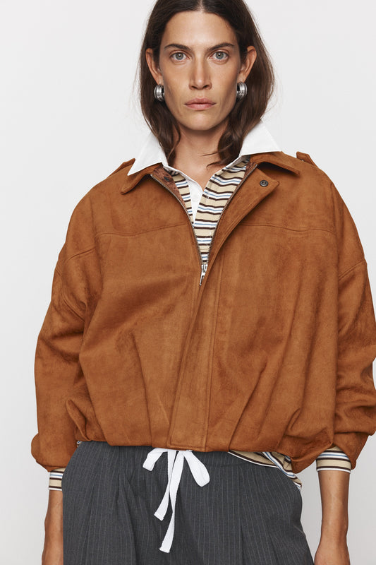 Blanca Studio Rita Bomber (Tan)