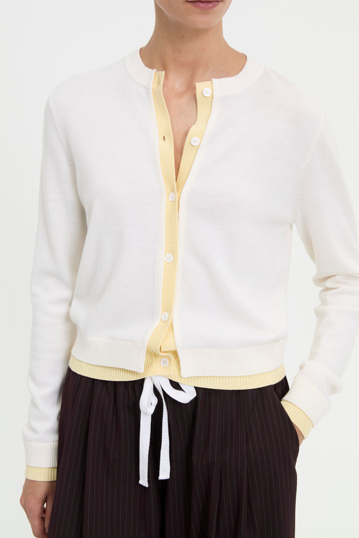 Blanca Studio Roy Cardigan (Butter)