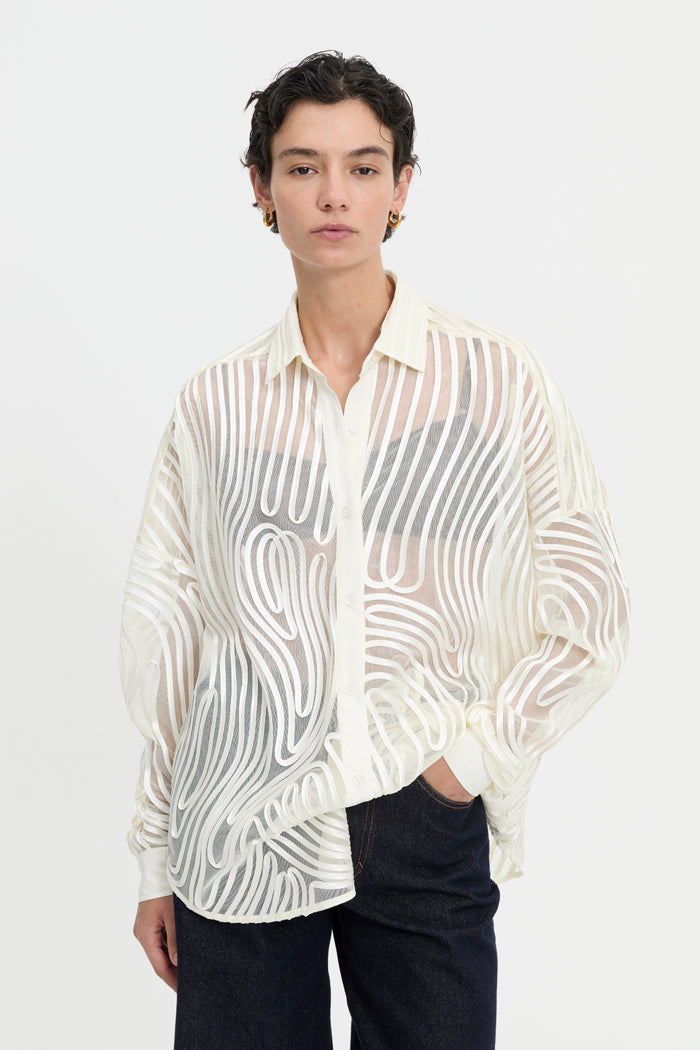 Blanca Studio Mecah Shirt (Cream)