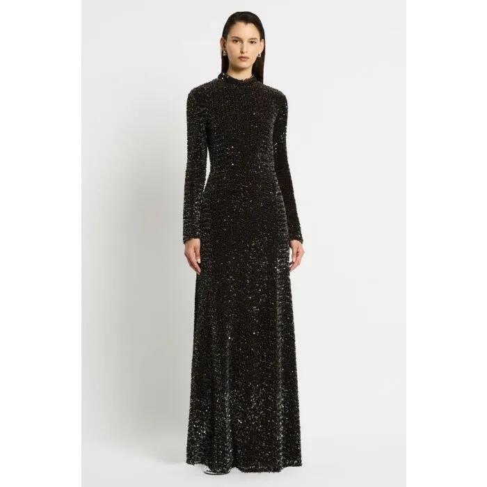 Image of Dresses. Productname: Dark Demise Dress in COCOA colour by brand - sass and bide