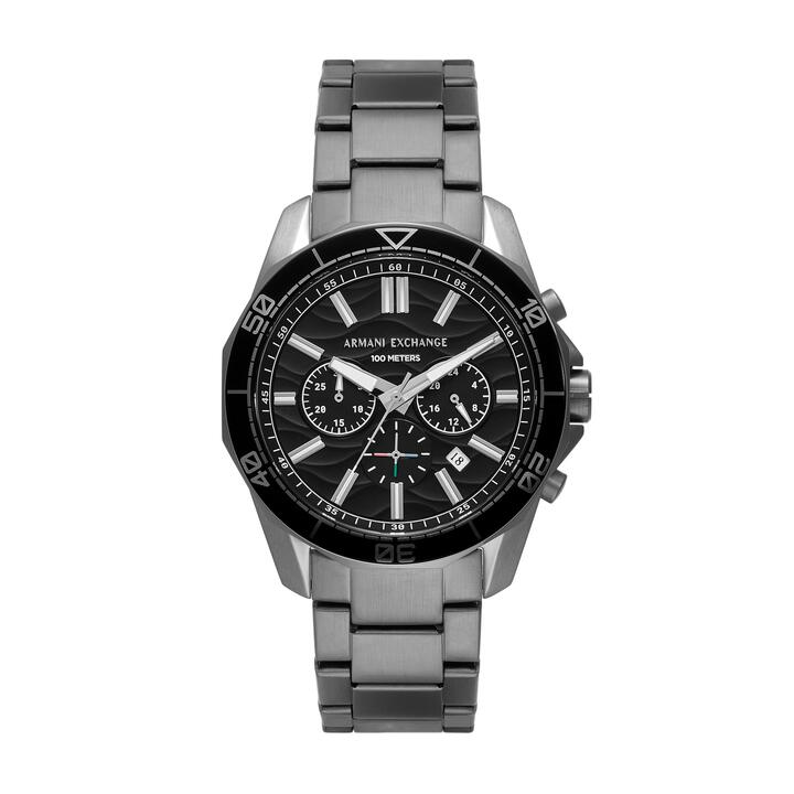 Image of Watches. Productname: Armani Exchange Chronograph Gunmetal Stainless Steel Watch AX1959 in Watch colour by brand - Armani Exchange