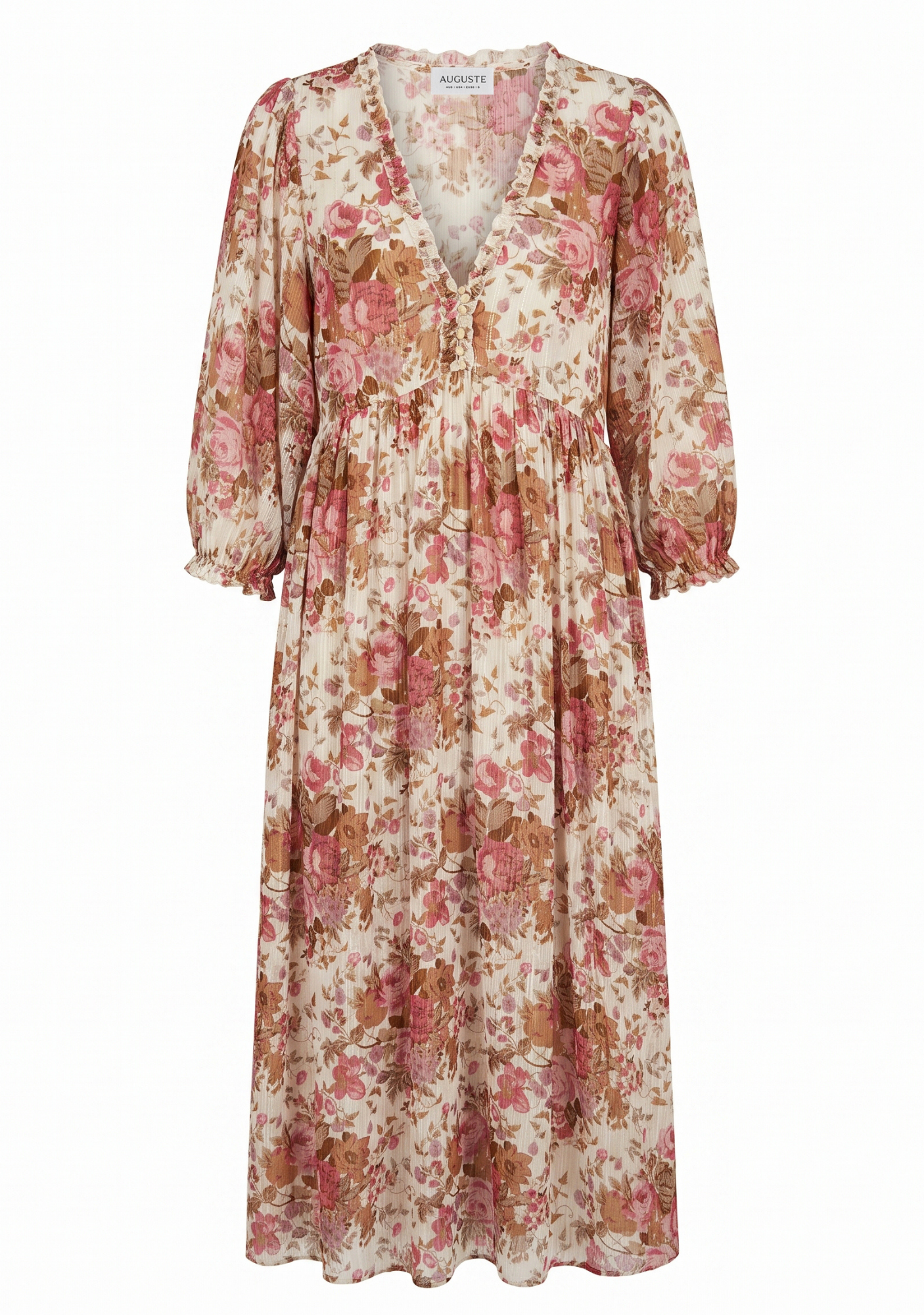Auguste The Label Estella Midi Dress (Print)