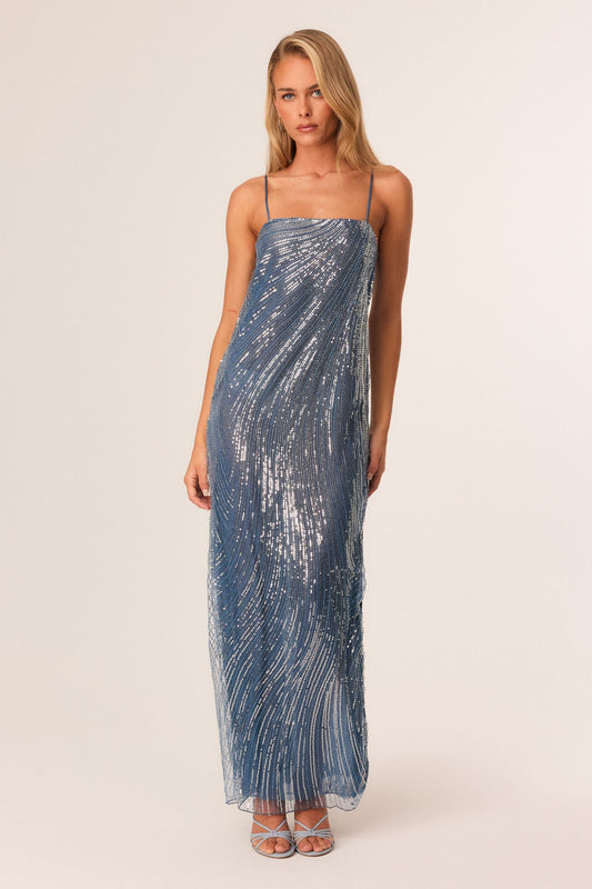 SNDYS SIREN MAXI DRESS (Blue)
