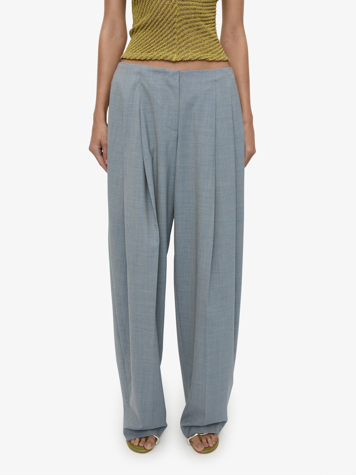 CHRISTOPHER ESBER Plinth Tailored Trouser (Lightwash)