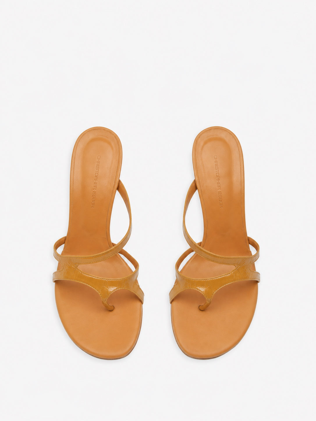 CHRISTOPHER ESBER Calathea Heel (Amber)