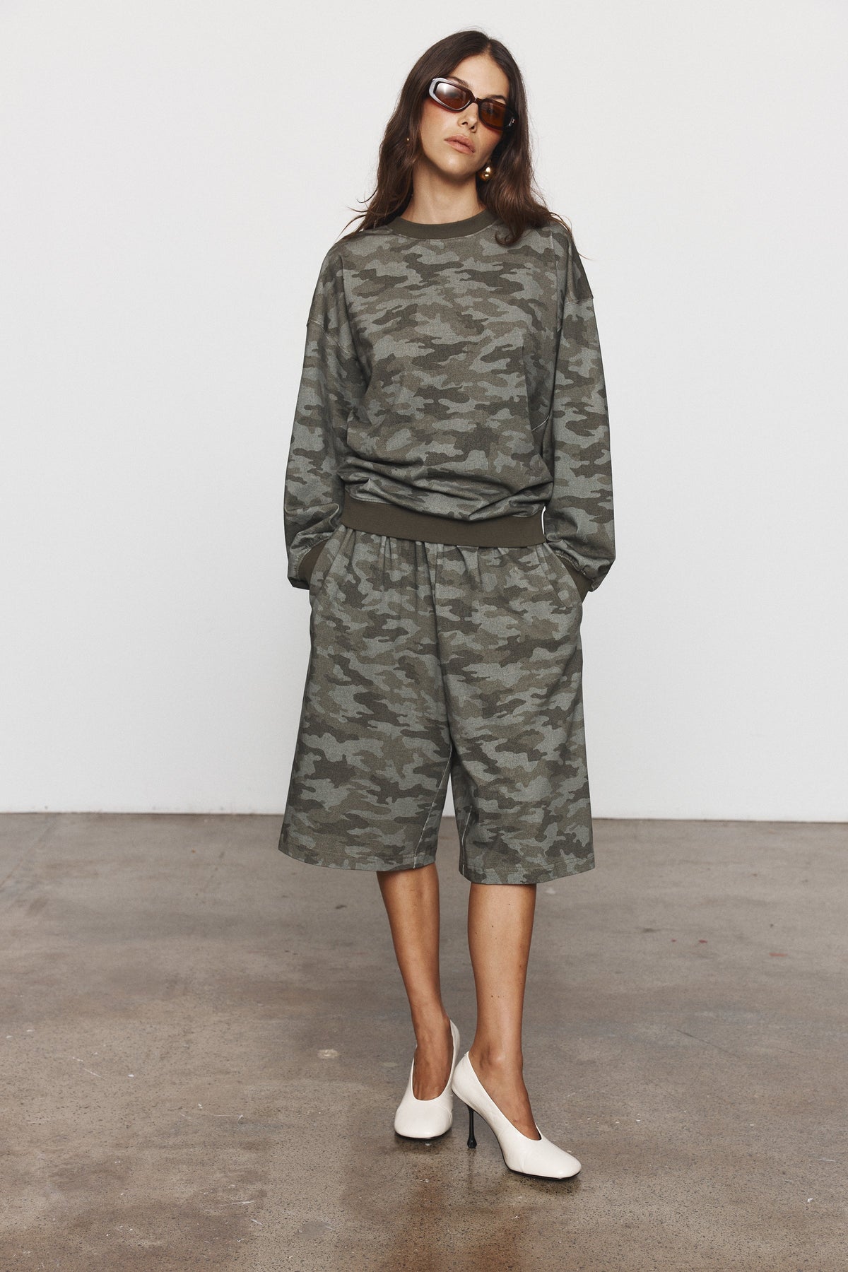 Blanca Studio Indi Shorts (Khaki)