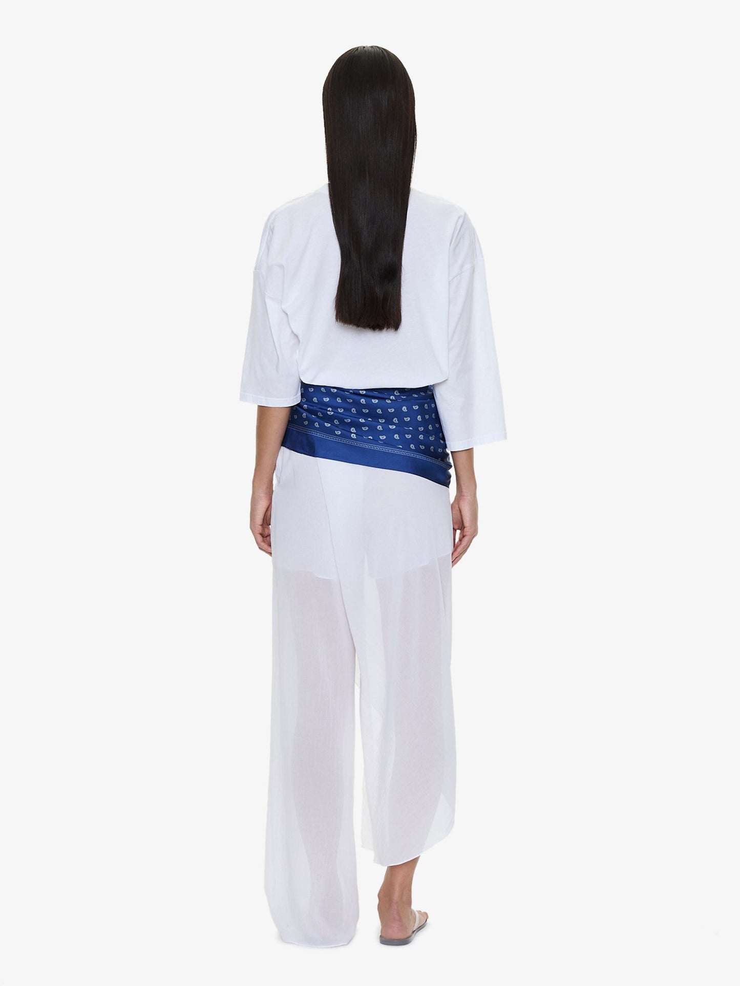 CHRISTOPHER ESBER Bandana Scarf Pareo Tee (Print)