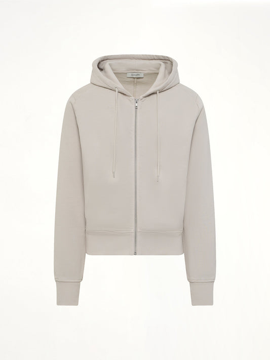 ENTIRE STUDIOS Slim Zip Up (White)