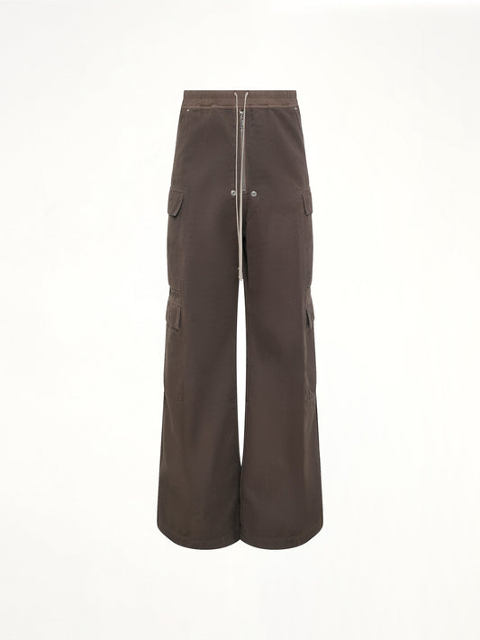 RICK OWENS DRKSHDW Double Cargo Jumbo Bela (Brown)