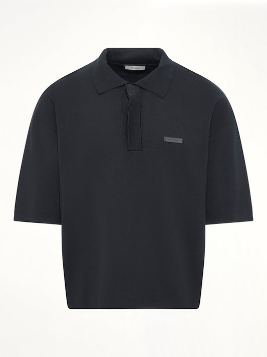 ENTIRE STUDIOS SS Club Polo (Black)