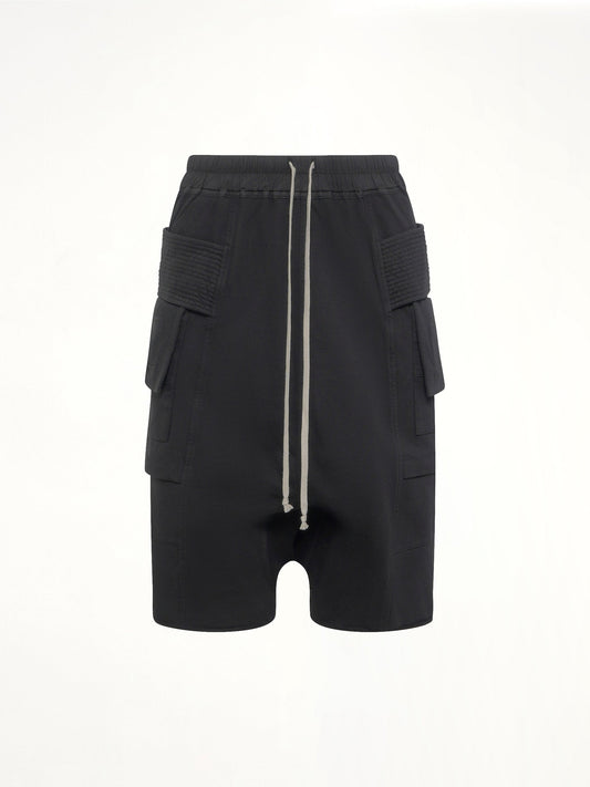 RICK OWENS DRKSHDW Creatch Cargo Pods (Black)