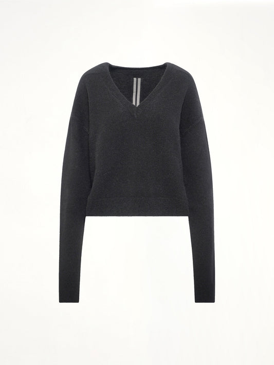 RICK OWENS Tommy V Neck (Black)