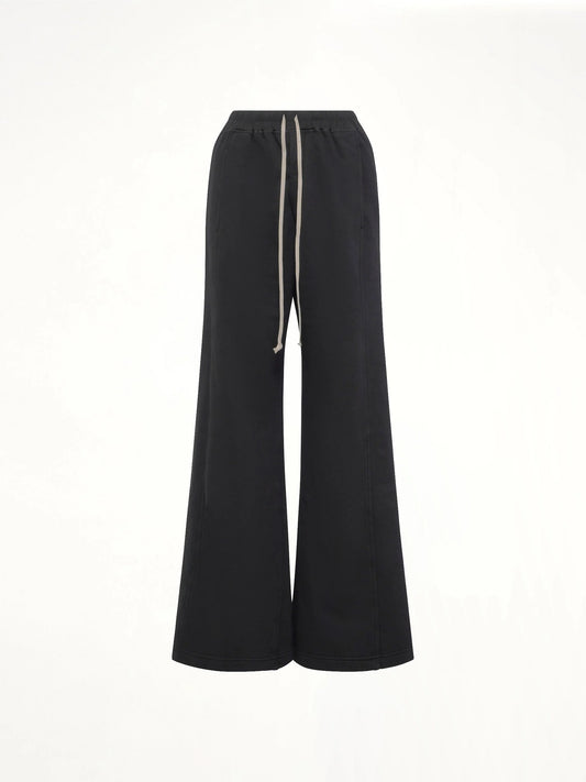 RICK OWENS DRKSHDW Wide Pusher Pants (Black)