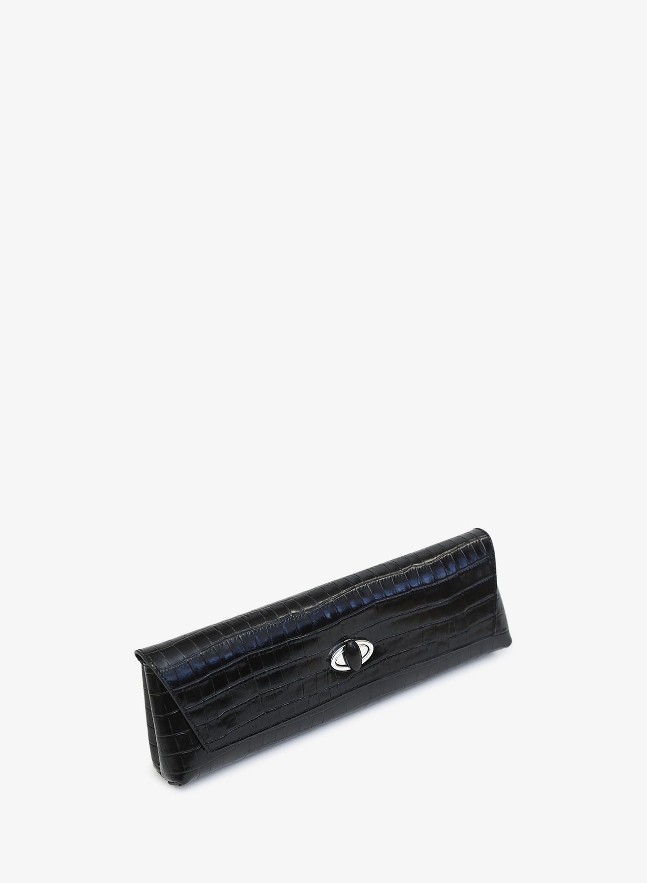 CHRISTOPHER ESBER Buki Embossed Clutch (Black)