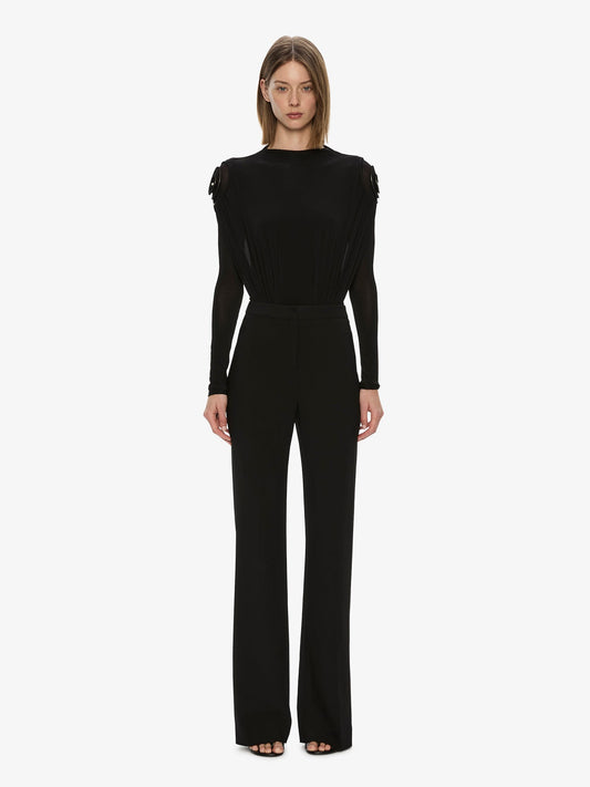 CHRISTOPHER ESBER Aurelia Sculpted Spiral Bodysuit (Black)
