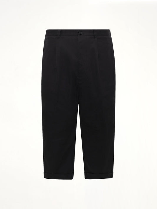 AMI PARIS Carrot Oversized Trouser (Black)