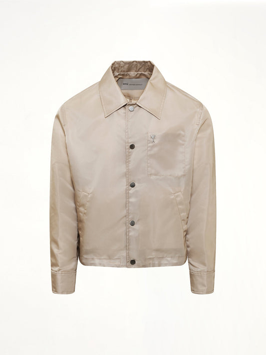 PARIS Ami De Coeur Coach Jacket (Beige)