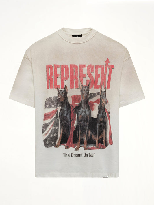 REPRESENT Dream On Tour T-Shirt (White)