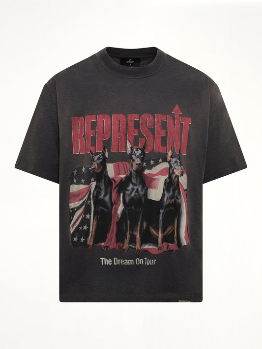 REPRESENT Dream On Tour T-Shirt (Grey)