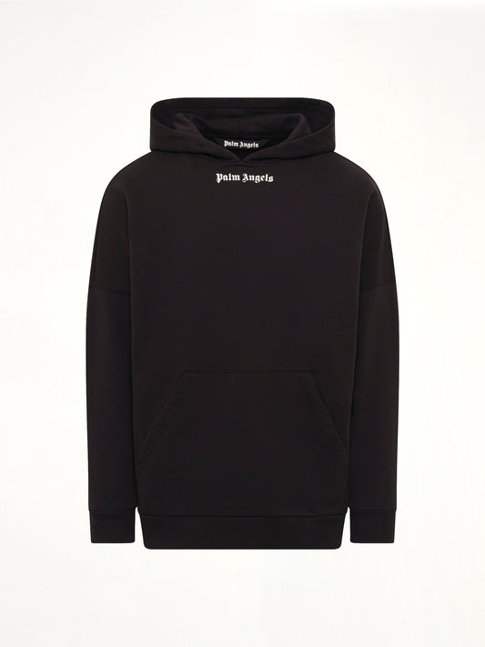 PALM ANGELS Classic Logo Over Hoodie (Black)
