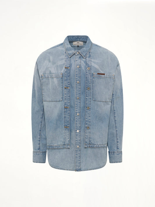 FENG CHEN WANG FCW x Lee Denim Shirt (Blue)