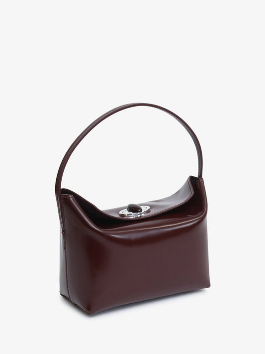 CHRISTOPHER ESBER Turnlock Polished Mini Bag (Barolo)