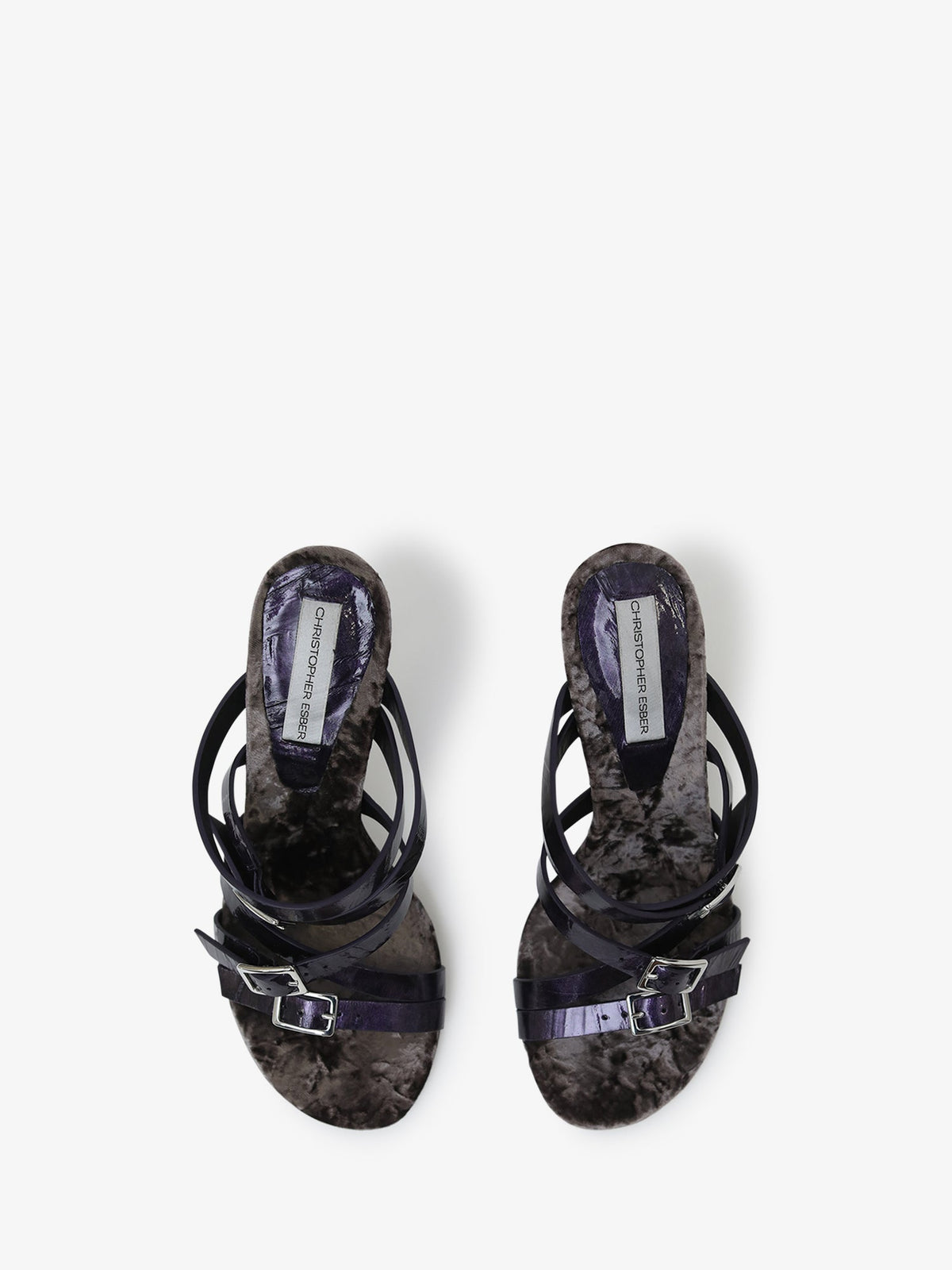 CHRISTOPHER ESBER Fasten Crinkled Heel (Enamel)