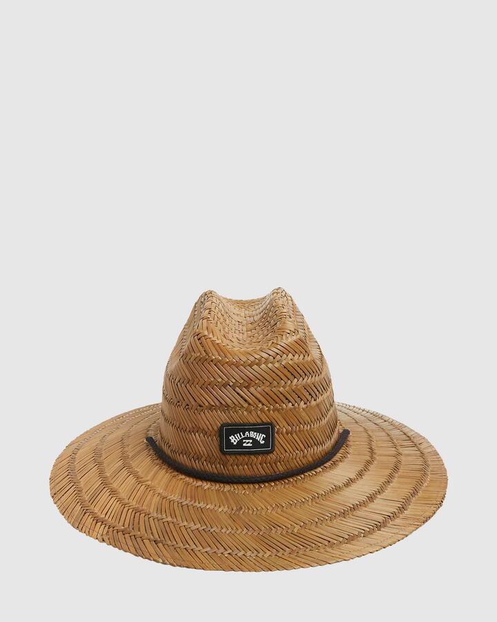 Image of Hats. Product name - Billabong Mens Tides Straw Hat Brown in Brown colour by brand - Billabong