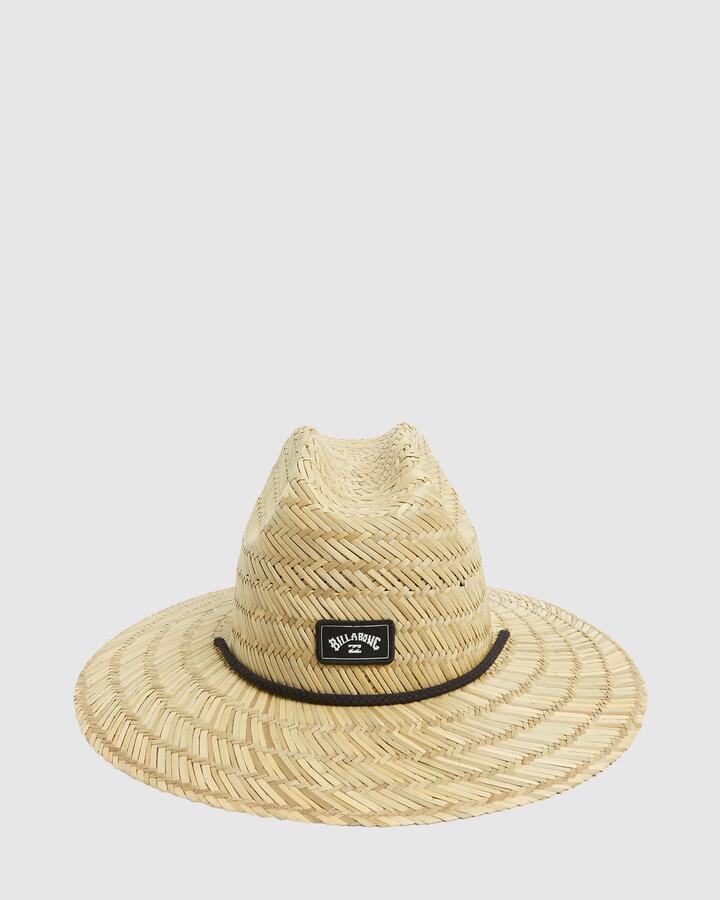 Image of Hats. Product name - Billabong Mens Tides Straw Hat Natural in Natural colour by brand - Billabong